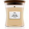 Woodwick Vanilla Bean vonná sviečka s dreveným knotom 275 g