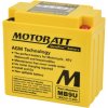 MOTOBATT motobatéria AGM, 12V, 11Ah, 140A, (P+L) MB9U