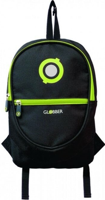 Globber Junior ruksak Black / lime Green