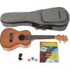 Cascha HH 2036 CZ Concert Mahogany Ukulele Bundle