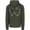 Pitbull West Coast mikina s kapucňou PARA BELLUM green Farba: zelená, Veľkosť: L
