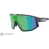 Bliz Fusion Small okuliare, Crystal Black/Brown w Green Multi