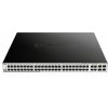 D-Link DGS-1210-52MP 52-portový gigabitový Smart+ PoE switch, 48x GbE PoE+, 4x RJ45/SFP, PoE 370W DGS-1210-52MP-E