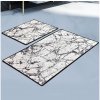 Asir SADA 2x Kúpeľňová predložka MARBLE 60/100 cm biela/čierna AS2028 + záruka 3 roky zadarmo