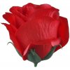 Umelá ruža puk červená 6 cm