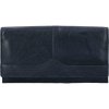 Dámska kožená peňaženka tmavomodrá - Tomas Slat tmavo modra
