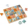 Janod Sweet Cocoon vkladacie puzzle Abeceda 26 ks