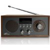 Rádio prenosné LTC LXLTC511BC BRDA hnedo-grafitové multimediálne +indukčná nabíjačka