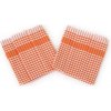 Bade Home Utierka PAR oranžovobiela kocka 3 ks Varianta: Uterák PAR oranžovo-biely kocka 45x65 cm balenie 3 ks