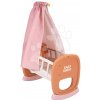 Kolíska s textilným baldachýnom Cradle Soft Baby Nurse Smoby pre 42 cm bábiku od 18 mes