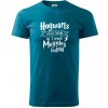 Harry - Hogwarts wasn’t hiring, so I teach Muggles instead - Klasické pánske tričko vyššej gramáže - 2XL ( Petrolejová )