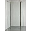 ARTTEC Sprchový kút rohový jednokrídlový MOON D 12 číre sklo 91 - 96 x 76,5 - 78 x 195 cm XMOO0072