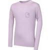 Detské funkčné tričko Sensor, MERINO DF LOGO UP Fialová 158