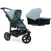 TFK Mono3 2v1 Blue Dual Color Combi carrycot + Seat unit Nenafukovacie kolesá (s výplňou) Hlboká vanička Blue Dual Color