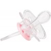 Canpol babies Silikónový cumlík so symetrickou špičkou 0-6m NEWBORN BABY ružový