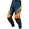 Detské motokrosové nohavice XRC MX Pablo Youth pants modrá / oranžová 3Y-4Y
