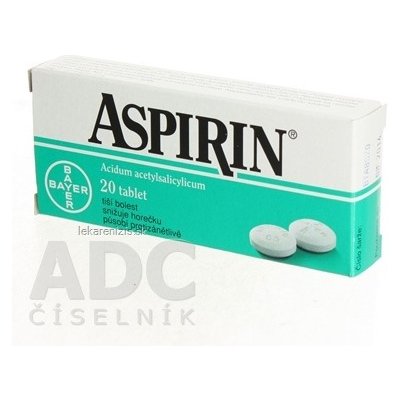 ASPIRIN TBL 20X500MG