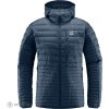 Haglöfs Micro Nordic Down Hood bunda, tmavomodrá S