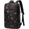BANGE Business batoh s USB + zámok Parcual Camo 23L