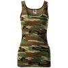 MALFINI CAMO TRIUMPH C36 / Dámske maskáčové tielko - camouflage brown XL