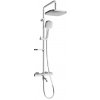 MEXEN/S - KX33 vaňový stĺp s termostatickou batériou, chróm 779003391-00