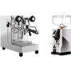 Lelit MaraX3 PL62X3, stainless steel + Eureka Mignon Perfetto, CR chrome