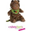 Rubens Barn Empatická bábika - Masky - Leopard - 36 cm