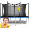 Záhradná trampolína 12ft/374cm s vnútornou sieťou a rebríkom Neo-Sport