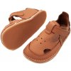 Froddo DETSKÉ BAREFOOT SANDÁLE FRODDO STAP - COGNAC Veľkosť: 22, Vnútorná dĺžka cm: 13.8, Vnútorná šírka cm: 5.9