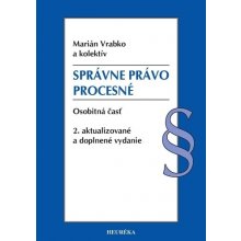 Správne právo procesné. Osobitná časť, 2. vydanie - Marián Vrabko