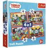 Trefl Puzzle 4v1 - Úžasný Tom / Thomas and Friends