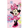 JERRY FABRICS Osuška Minnie pink bow 70x140 cm