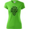 Bike lebka - Dámske Fantasy športové (dresovina) - S ( Apple Green )