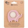 PETITE&MARS Hračka silikónová Elephant Edwin Dusty Rose 6m+