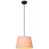 Lucide Lucide WOOLLY - Pendant light - D28 cm - 1xE27 - Pink 10416/01/66