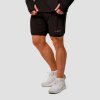 GymBeam Bežecké šortky 2v1 Pulse Black - S