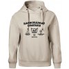 Zaobchádzať opatrne 40 - Oversized mikina dámská Moon - kratšia + širšia - 2XL ( Ľadovo sivá )