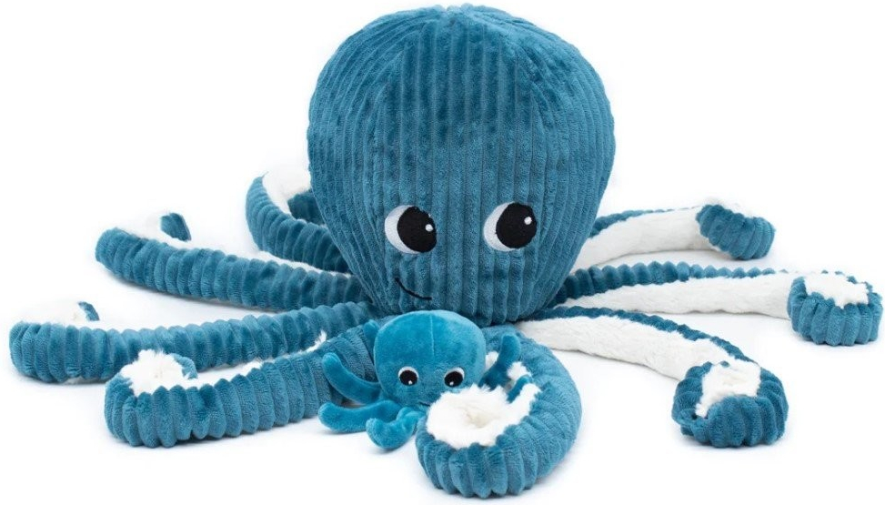 Les Déglingos chobotnica mama s bábätkom Modrá