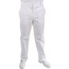 Nohavice na gumu biele - pánske (100% bavlna) VYROBENÉ NA SLOVENSKU