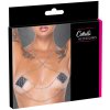 Cottelli Nipple Stickers Square 0781932 Shiny Silver Gems