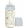 SUAVINEX | Fľaša sklo WONDERLAND 240 ml fyziologická SX PRO +3 MF - LIBERTY MODRÁ