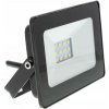 Obdĺžnikový osvetľovací stĺpik Retlux s integrovaným zdrojom LED 8 cm, čierny