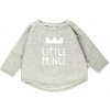 I LOVE MILK sivá mikina little prince, ILM071 Basic__3125 74/80 (6-12M)
