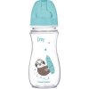 Canpol babies Fľaša so širokým hrdlom EXOTIC ANIMALS 300 ml modrá