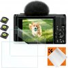 K&F Concept K&F Camera Screen Protector*3pcs+Hot-shoe level*3pcs+Vacuum Cleaning Cloth*1, pre Sony ZV-1; ZV-1 II