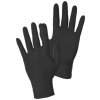 CXS Rukavice CXS STERN BLACK, jednorazové, nitrilové, veľ. 9