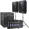 Skytec 2.1 Complete DJ Live Set 1600W s mixpultem a kabely