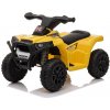 mamido Detská elektrická štvorkolka X Racer žltá
