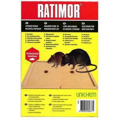 Doska RATIMOR® na myši a potkany, lepová