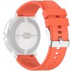 Techsuit - Watchband 20mm (W026) remienok pre Samsung Galaxy Watch 4/5/Active 2, Huawei Watch GT 3 (42 mm)/GT 3 Pro (43 mm) – oranžový KF2311512